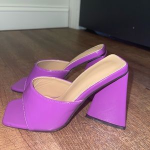 Funky Purple heels